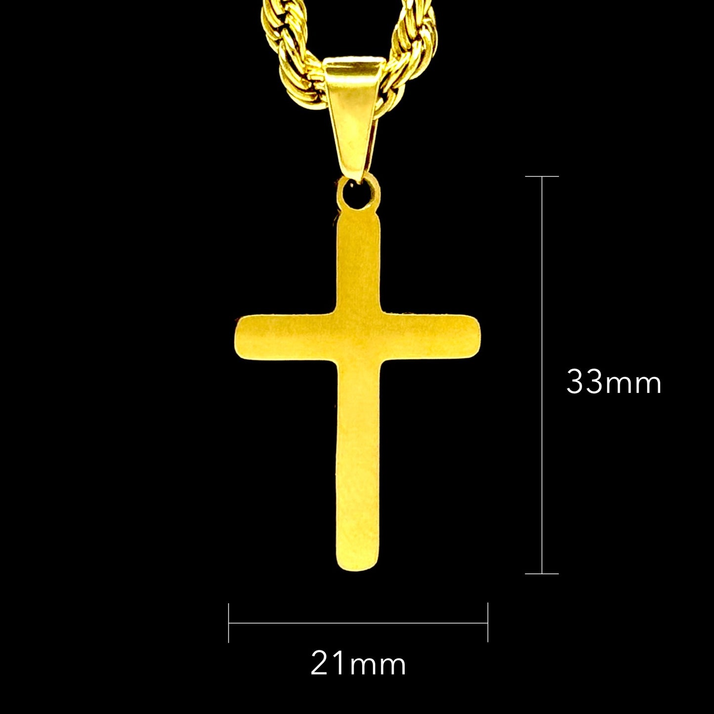 Flat Cross Pendant