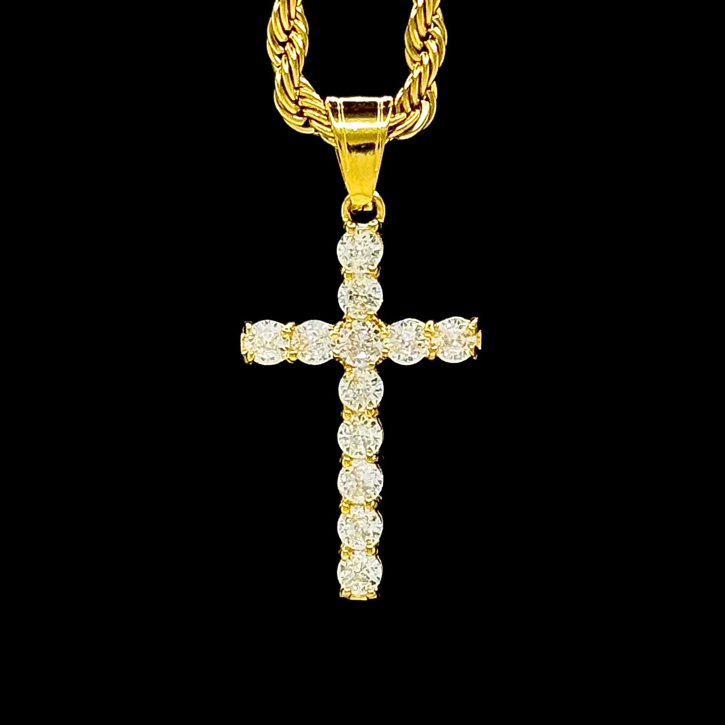Icy Cross Pendant