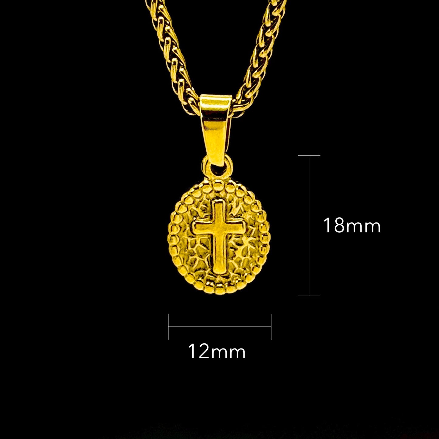 Medallion Cross Pendant