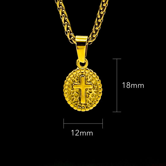Medallion Cross Pendant