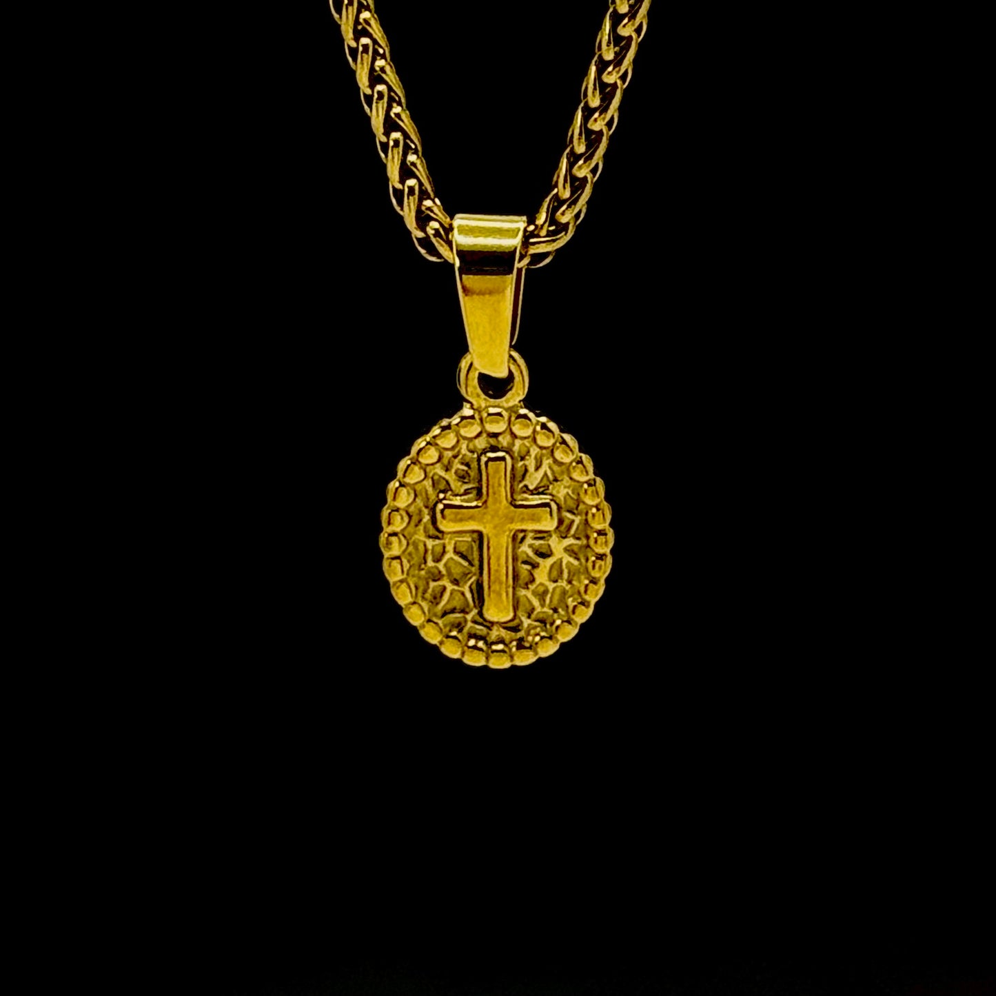 Medallion Cross Pendant