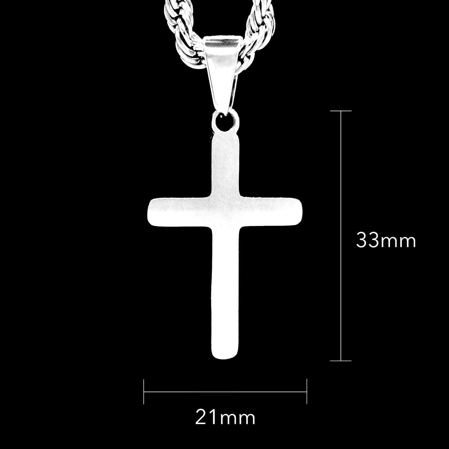 Flat Cross Pendant