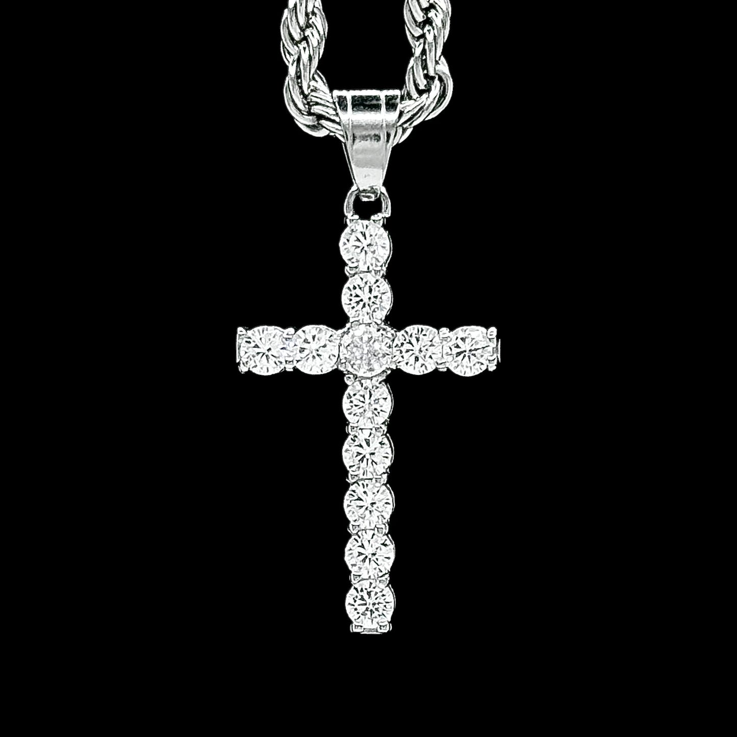 Icy Cross Pendant