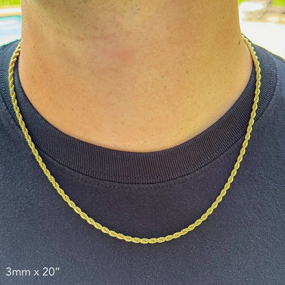 Rope Chain - Gold