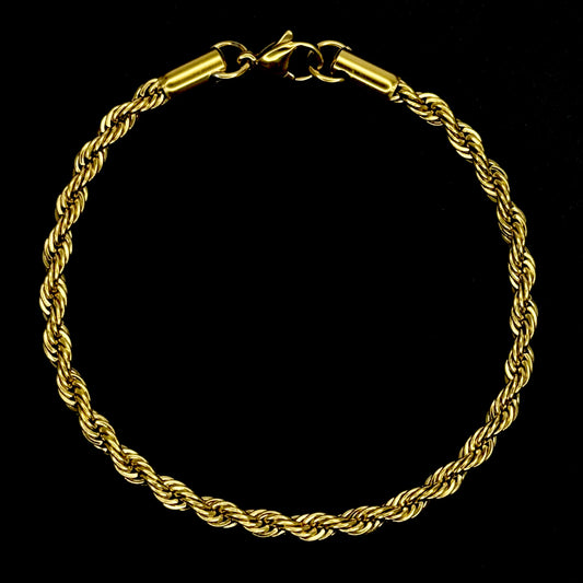 Rope Chain Bracelet - Gold