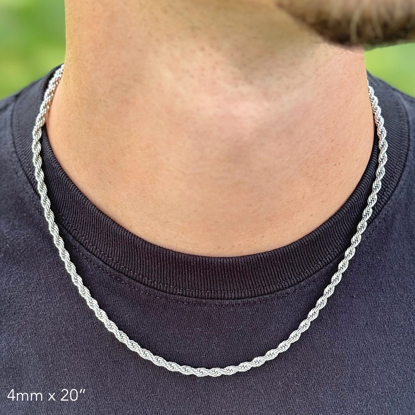 Rope Chain - Stainless Steel