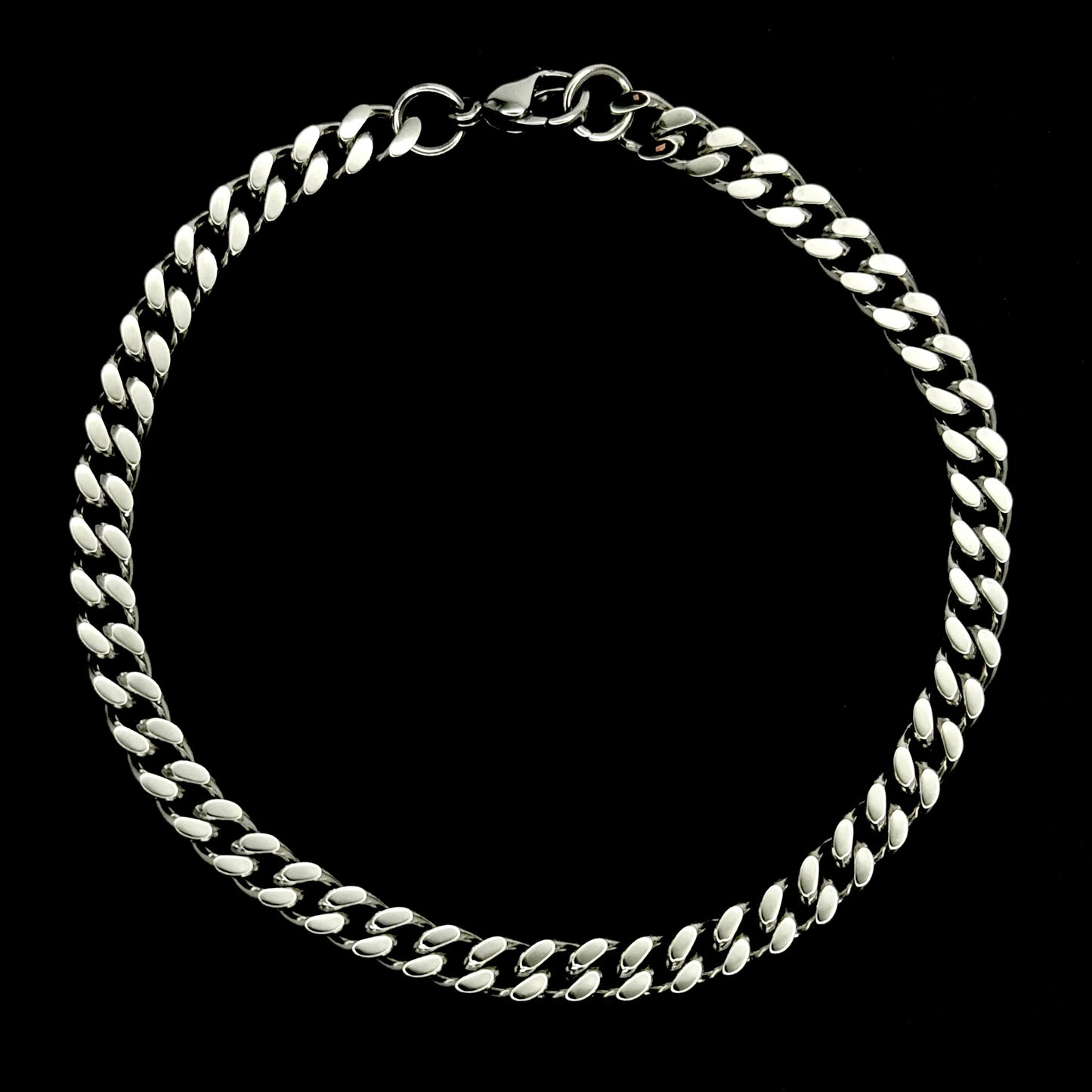 Cuban Link Chain Bracelet - Stainless Steel