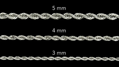 Rope Chain - Stainless Steel