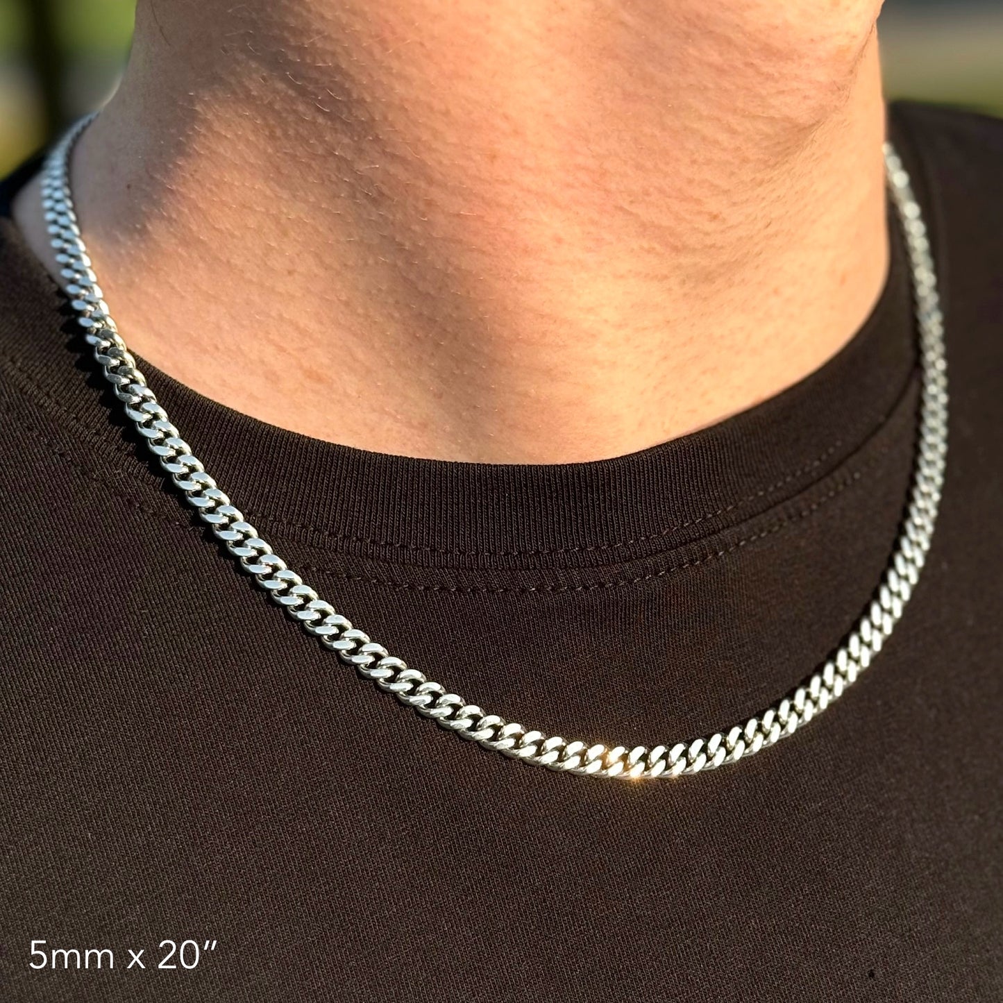 Cuban Link Chain - Stainless Steel