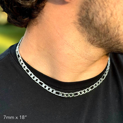 Figaro Chain - Stainless Steel