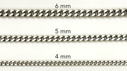 Cuban Link Chain - Stainless Steel