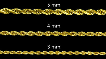 Rope Chain - Gold